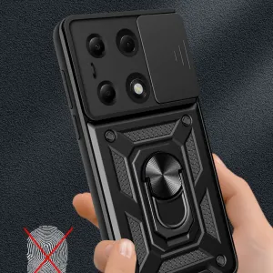 Tech-Protect Camshield kryt na Xiaomi Redmi Note 13 Pro 4G / Poco M6 Pro 4G, čierny