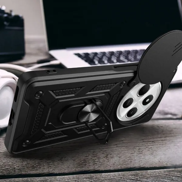 Tech-Protect Camshield Pro kryt na Xiaomi Redmi 14C, čierny