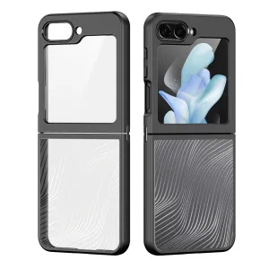 Dux Ducis Aimo kryt na Samsung Galaxy Z Flip 5 5G, čierny
