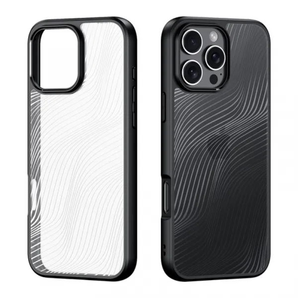Dux Ducis Aimo kryt na iPhone 16 Pro Max, čierny