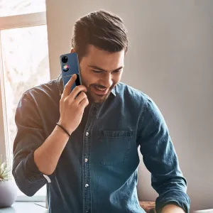 Dux Ducis Fino kryt na Huawei P50 Pocket, modrý