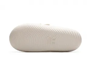 Crocs Mellow Luxe Recovery Slide "Marshmallow" (209413-STUCCO)