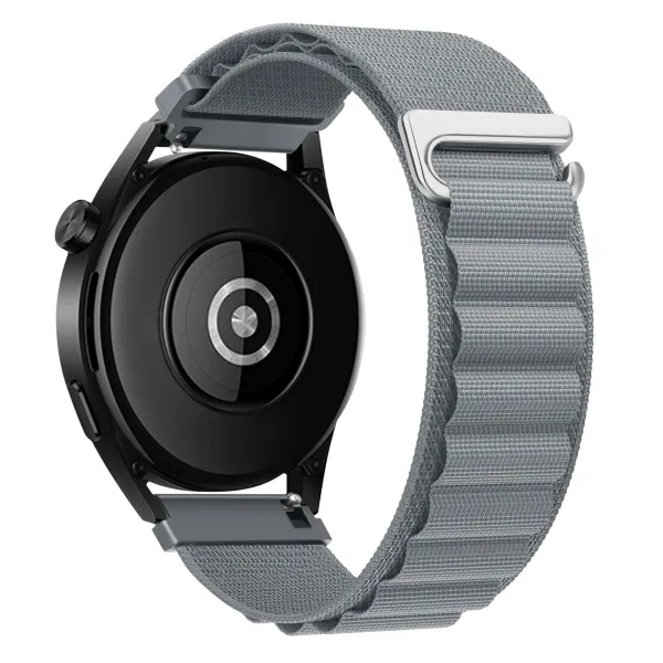 BStrap Nylon Loop remienok na Garmin Vivoactive 5, gray