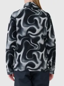Dievčenská lyžiarska flisová mikina 4F JUNIOR FLEECE UNDERWEAR F061-4FJWAW25UFLEF061-93A-MULTICOLOUR 3 ALLOVER