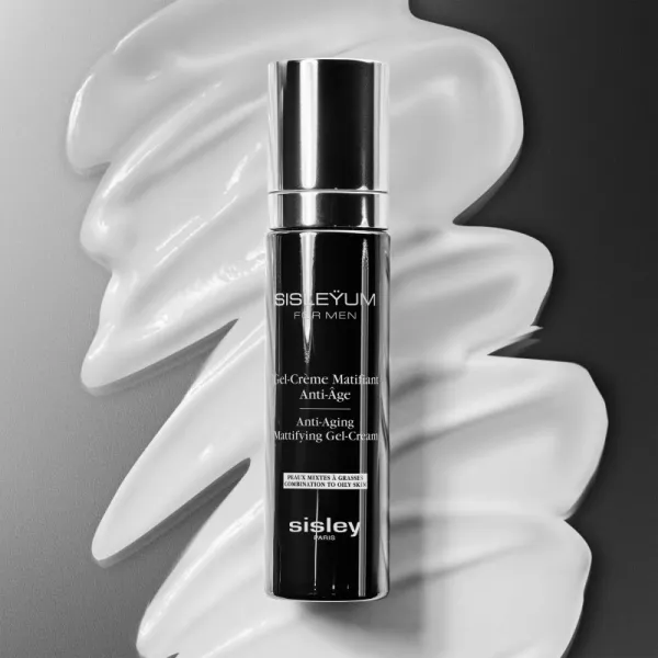 Sisley Sisleÿum Anti-Aging Mattifying Gel-Cream ľahký protivráskový krém s antioxidačným účinkom pre mužov 50 ml
