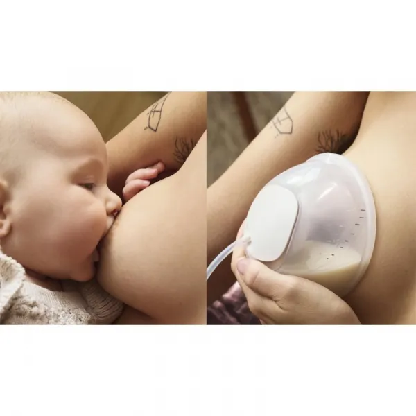 Philips Avent Hands-Free Premium Plus SCF552/11 nadstavce na bradavky 4 ks
