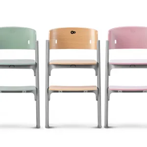 Set jedálenská stolička Kinderkraft Livy + lehátko Calmee Farba: Aster Pink