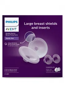 Philips Avent Hands-Free Premium Plus SCF552/11 nadstavce na bradavky 4 ks