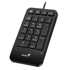 GENIUS Numerická klávesnice NumPad 125, Drátová USB-C, černá