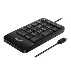 GENIUS Numerická klávesnice NumPad 125, Drátová USB-C, černá