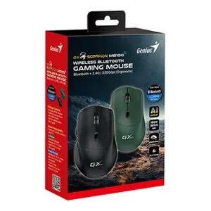 Genius GX Gaming Scorpion M8100 Myš bezdrátová, černá, 3200DPI