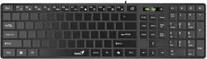 GENIUS Klávesnice Slimstar K500 Education, Bez písmen, Drátová USB, černá