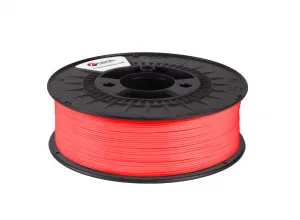 C-TECH Tisková struna (filament) ESSENTIAL LINE, PETG, červená, 1,75mm, 1kg