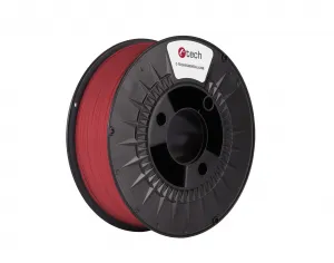 C-TECH Tisková struna (filament) ESSENTIAL LINE, PETG, červená, 1,75mm, 1kg
