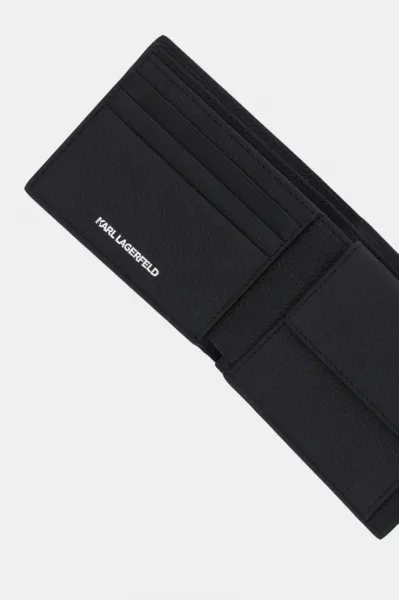 Peňaženka Karl Lagerfeld K/Rsg Leather Wallet Black