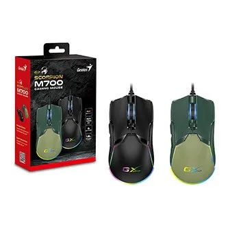GENIUS Herní myš Scorpion M700, USB, RGB, zelená