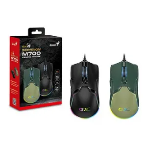 GENIUS Herní myš Scorpion M700, USB, RGB, zelená