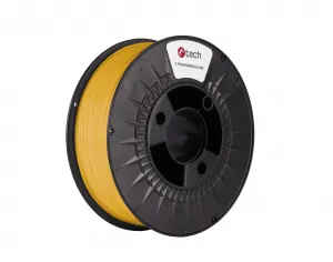 C-TECH Tisková struna (filament) ESSENTIAL LINE, PETG, žlutá, 1,75mm, 1kg
