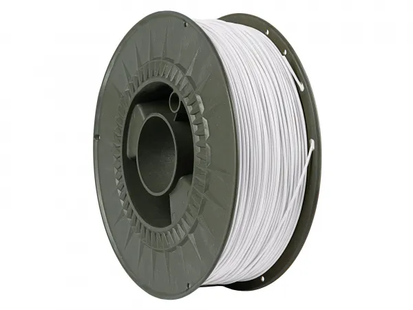 C-TECH Tisková struna (filament) ESSENTIAL LINE, PETG, bílá, 1,75mm, 1kg
