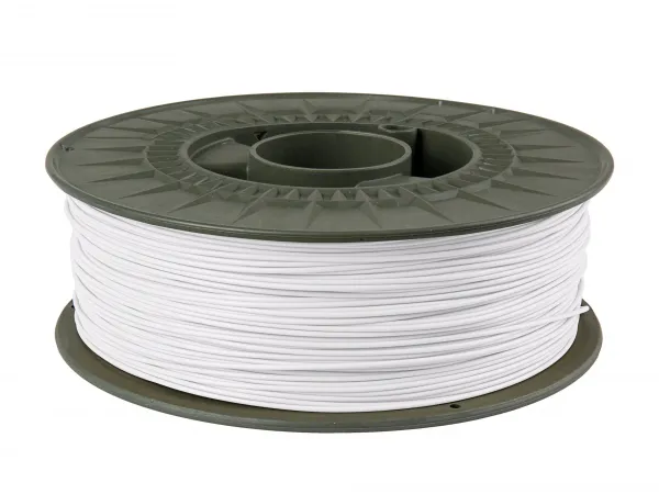 C-TECH Tisková struna (filament) ESSENTIAL LINE, PETG, bílá, 1,75mm, 1kg