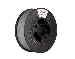 C-TECH Tisková struna (filament) ESSENTIAL LINE, PLA, šedá, 1,75mm, 1kg