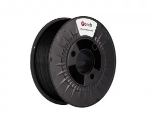 C-TECH Tisková struna (filament) ESSENTIAL LINE, PETG, černá, 1,75mm, 1kg