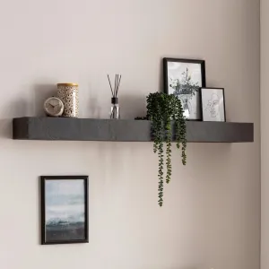 MID.YOU NÁSTENNÝ REGÁL, antracitová