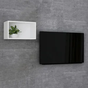 Regál Arila š: 50 cm, biela