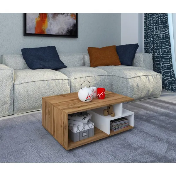 Konferenčný stolík Sulas 80x50 cm, dub medový