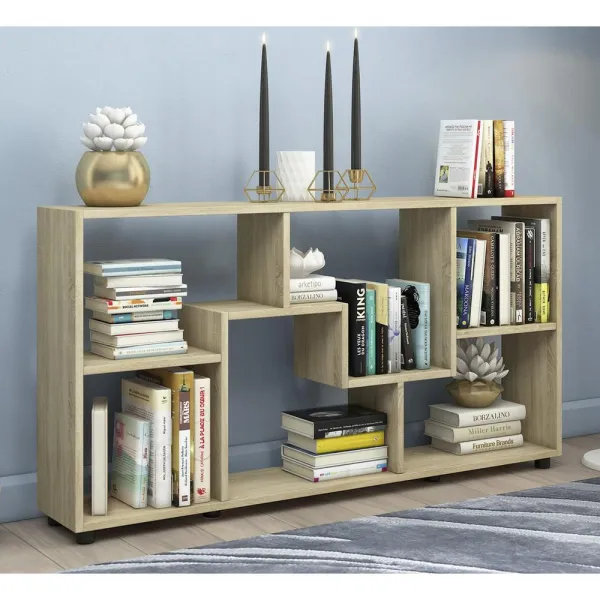 Regál Pintal dekor dub-med š: 117cm