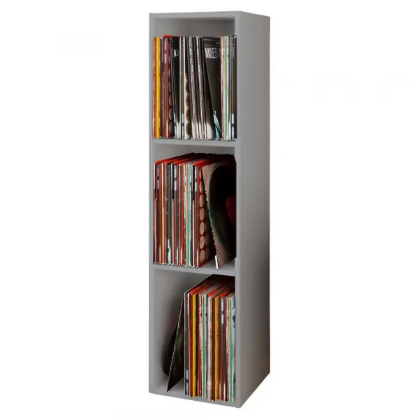 Regál na gramofónové platne Platto, š. 34cm