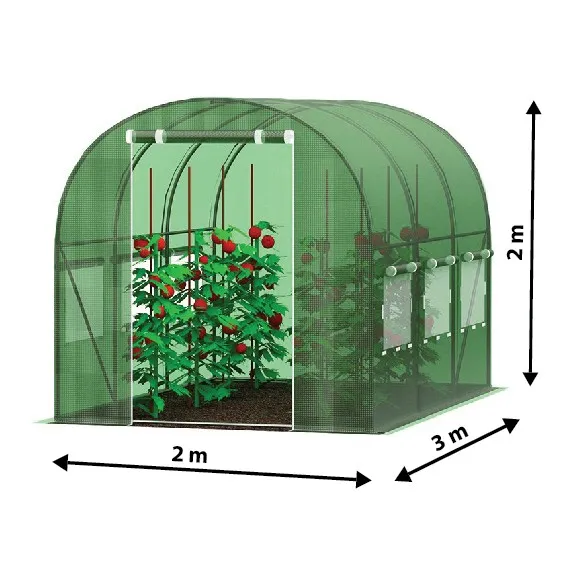Domtextilu Záhradný fóliovník 2 m x 3 m 40740