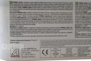 AUSTIS ETERNAL STABIL - Farba na betónové podlahy (01 - biela, 2,5 kg)