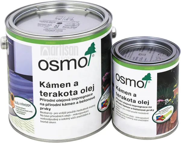 OSMO Olej na kameň a terakotu 0,75 l 620 - bezfarebný
