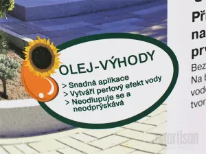 OSMO Olej na kameň a terakotu 0,75 l 620 - bezfarebný