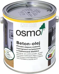 OSMO Olej na betón 2,5 l 610 - bezfarebný