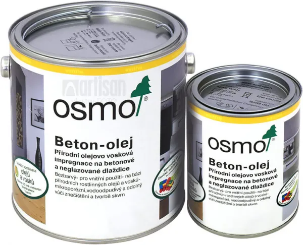 OSMO Olej na betón 2,5 l 610 - bezfarebný