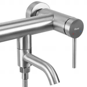 Vaňová batéria REA Clif brúsený nikel Inox