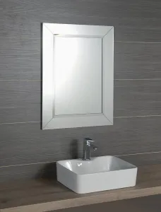 ARAK zrkadlo s lištami a fazetou 60x80cm AR060