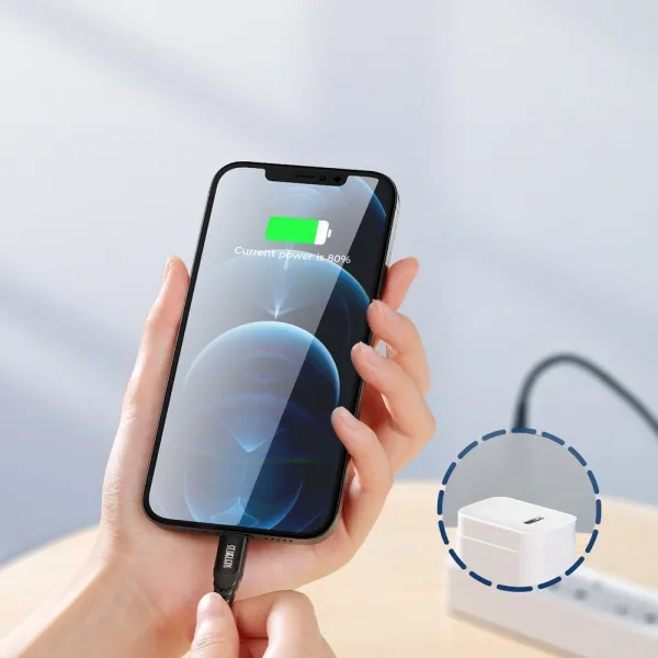Joyroom Fast Charging kábel USB-C / Lightning 2.1A 1.8m, čierny (ST-C04)