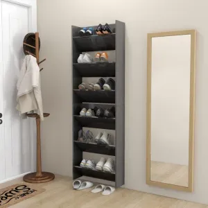 Nástenný botník 2 ks DTD Dekorhome