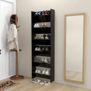 Nástenný botník 2 ks DTD Dekorhome