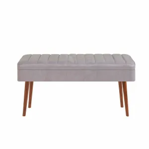Lavica Vina 0701 - 2 - Walnut, Grey