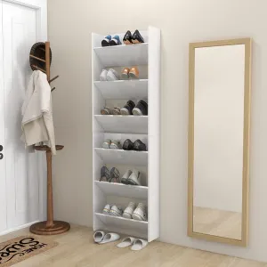 Nástenný botník 2 ks DTD Dekorhome