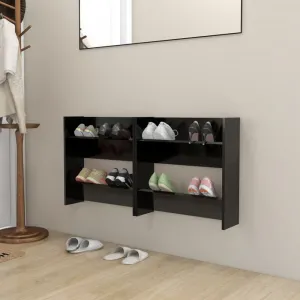 Nástenný botník 2 ks DTD Dekorhome