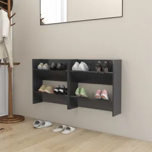Nástenný botník 2 ks DTD Dekorhome