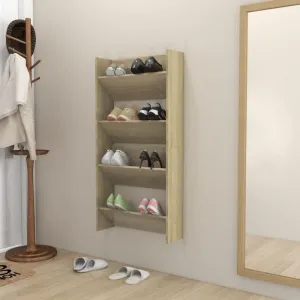 Nástenný botník 2 ks DTD Dekorhome