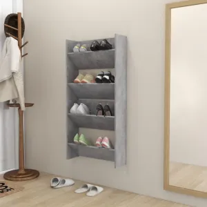Nástenný botník 2 ks DTD Dekorhome