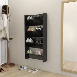 Nástenný botník 2 ks DTD Dekorhome