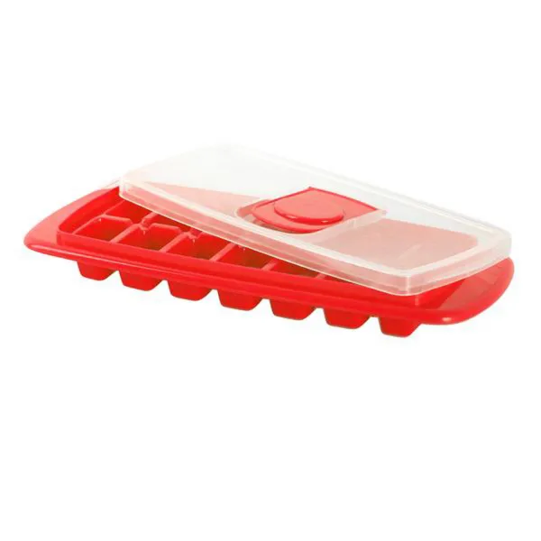 Tvorítko na ľad s viečkom 14 kociek TORO 29x12cm